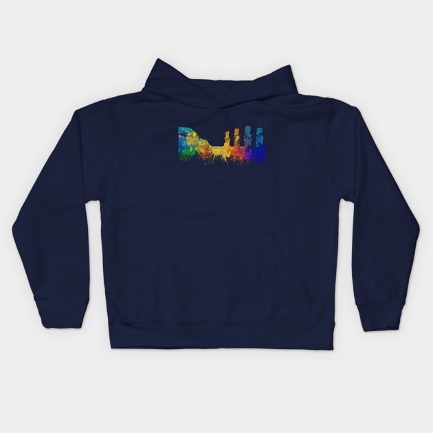 Easter Island Kids Hoodie by Seraphine